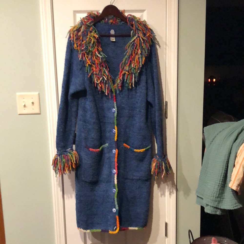 Amano long cardigan sweater